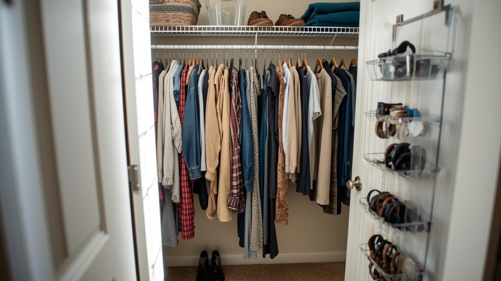 I Transformed My Messy Bedroom Closet for Just $24 (And You Can Too)
