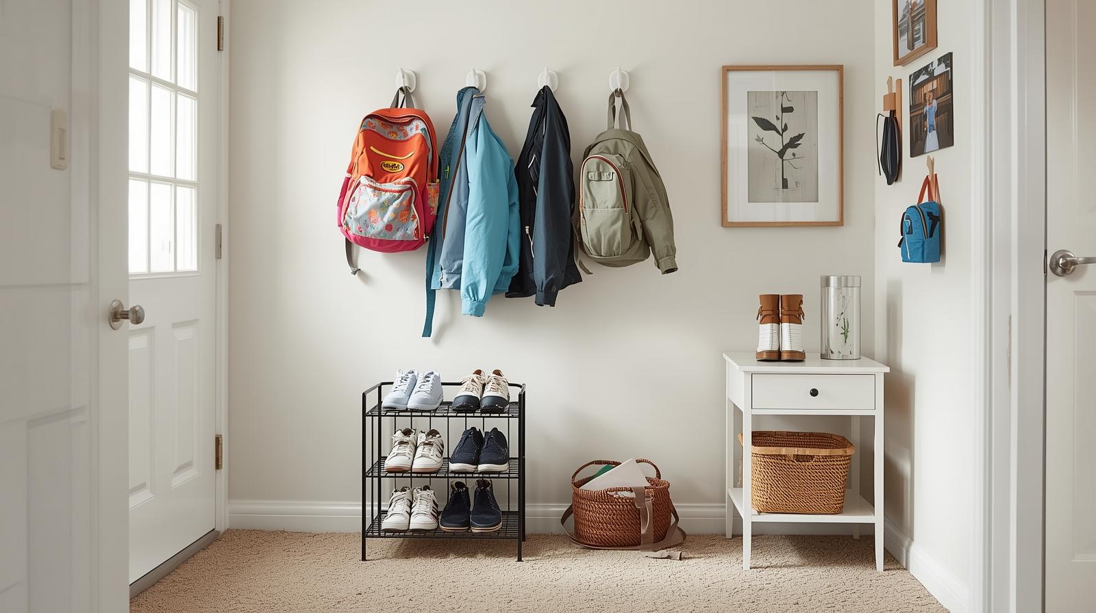 I Created an Entryway Command Center for $22 (and It Actually Works)