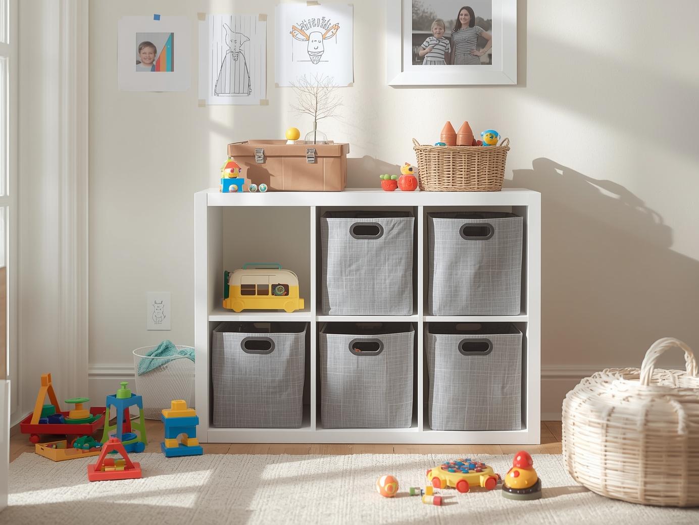 Complete toy organization system